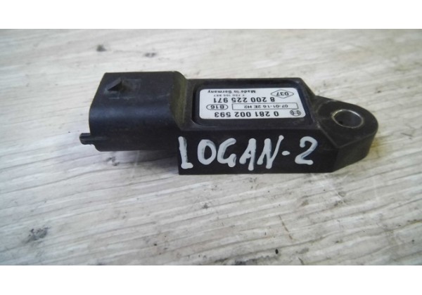 Датчик тиску надуву повітря, турбіна, Renault 1.5 dci, 1.9 dci, 8200225971, 223657266R, 0281002593